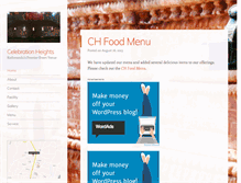 Tablet Screenshot of celebrationheights.com